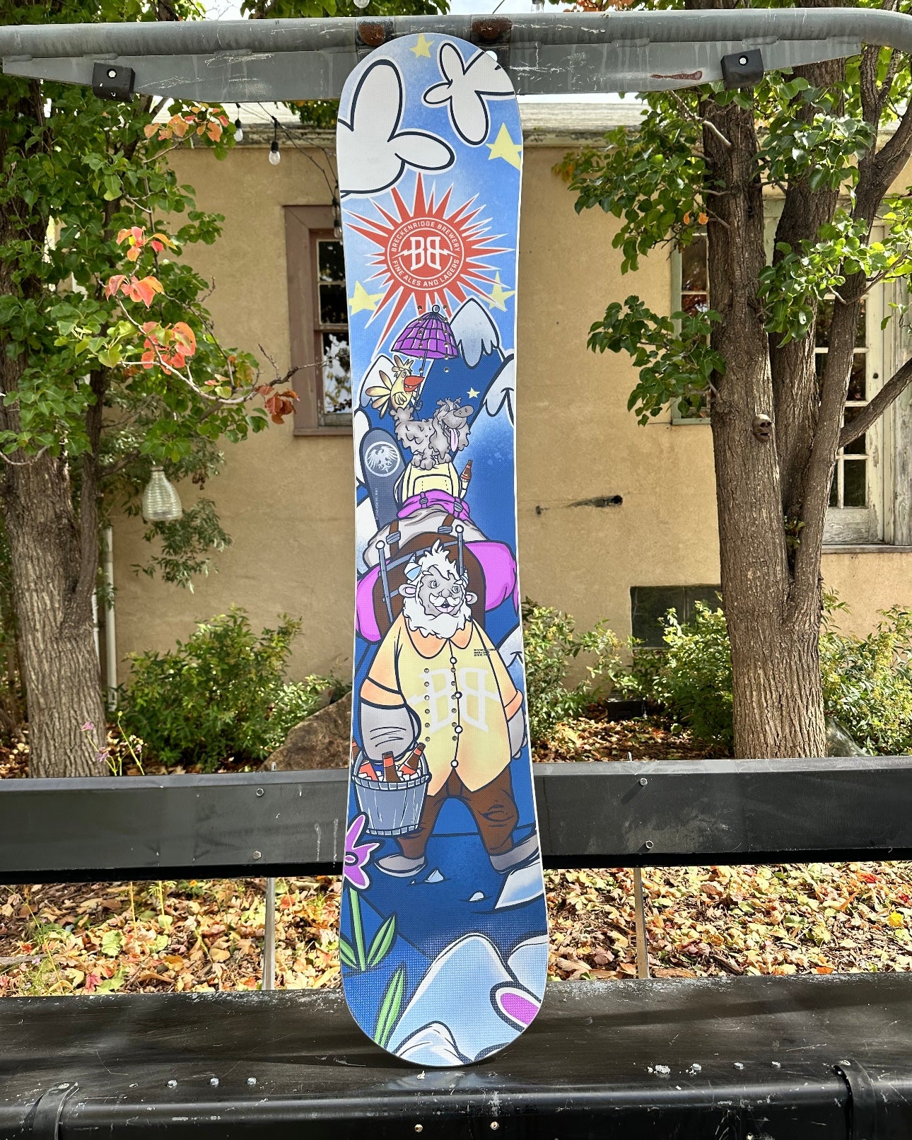 Load image into Gallery viewer, 2024 NEVER SUMMER X BRECKENRIDGE BREWERY SNOWBOARD