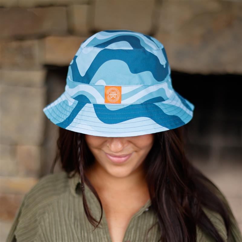 Load image into Gallery viewer, Wavy Reversible Bucket Hat
