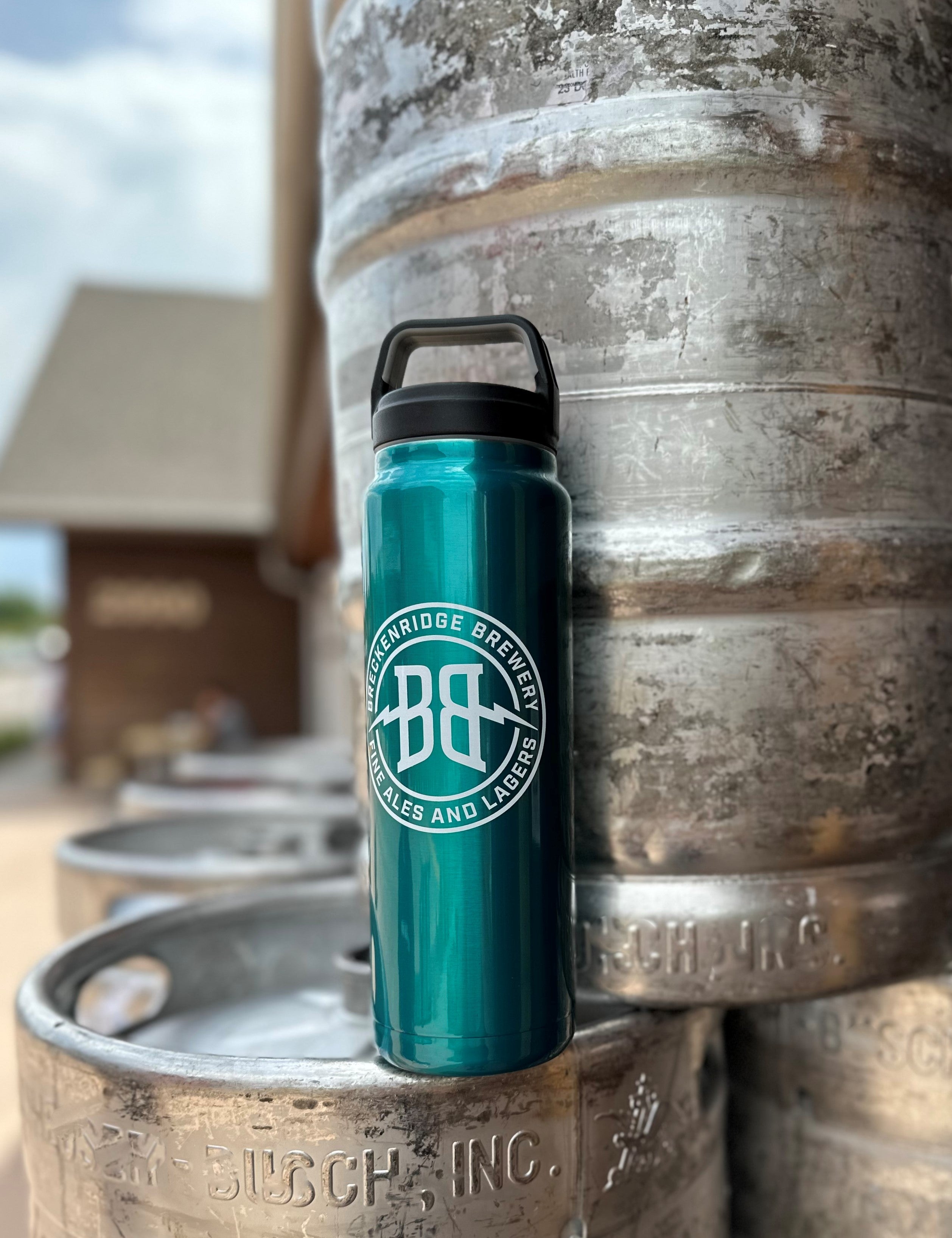 Load image into Gallery viewer, 32oz Shine Growler - Teal
