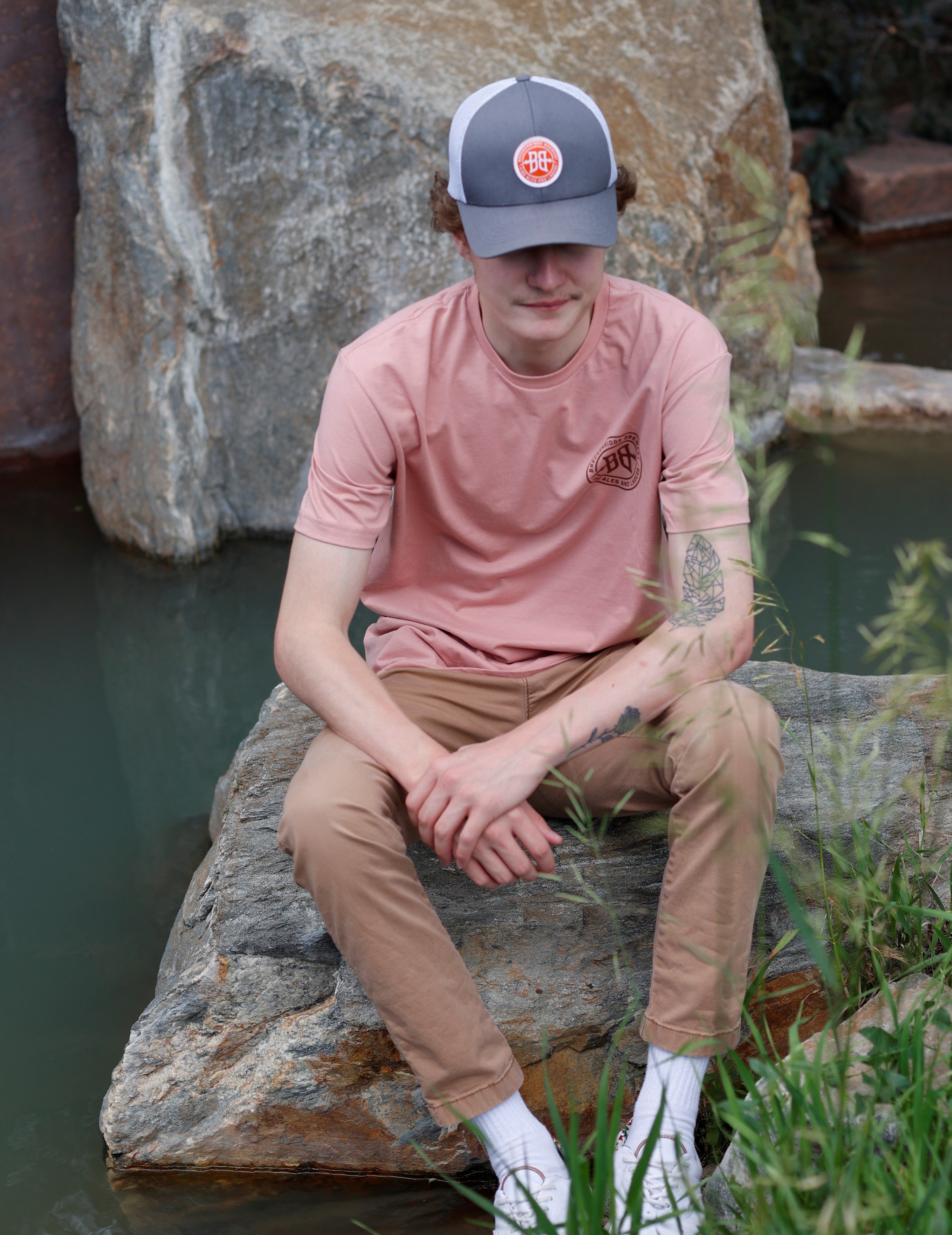 Load image into Gallery viewer, Palisade Peach Wheat Tee - Mauve
