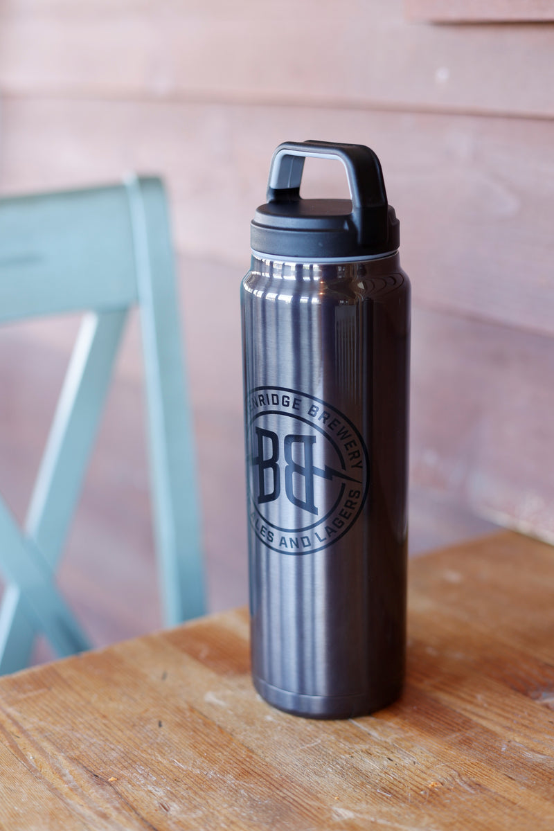 32oz Shine Growler Gun Metal Breckenridge Brewery