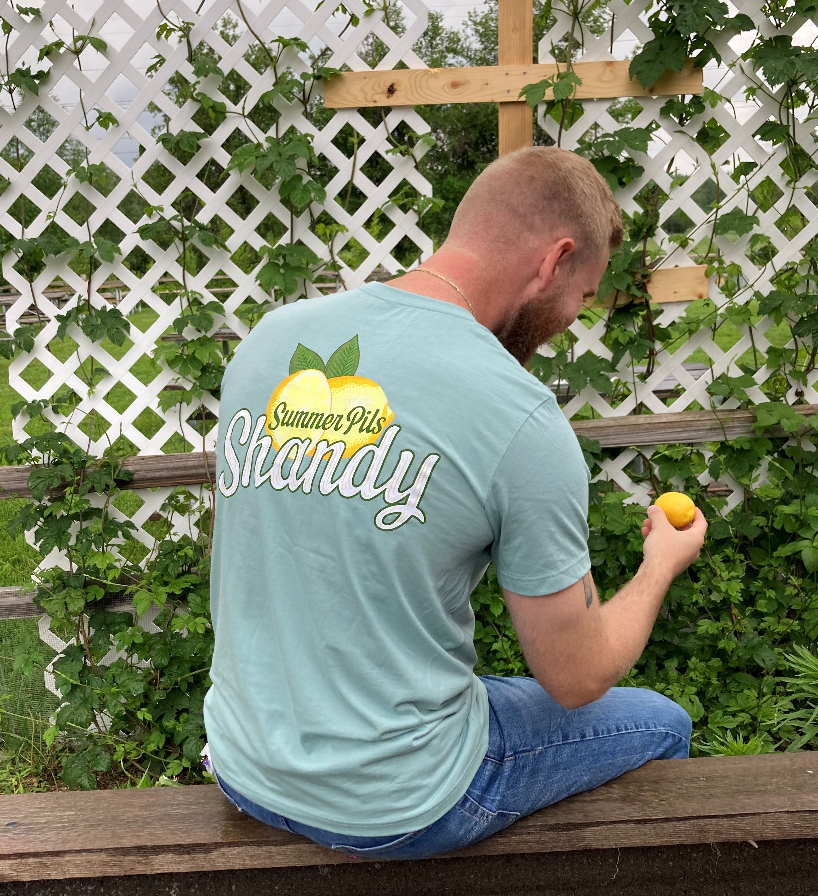 Load image into Gallery viewer, Summer Pils Shandy Tee - Mint
