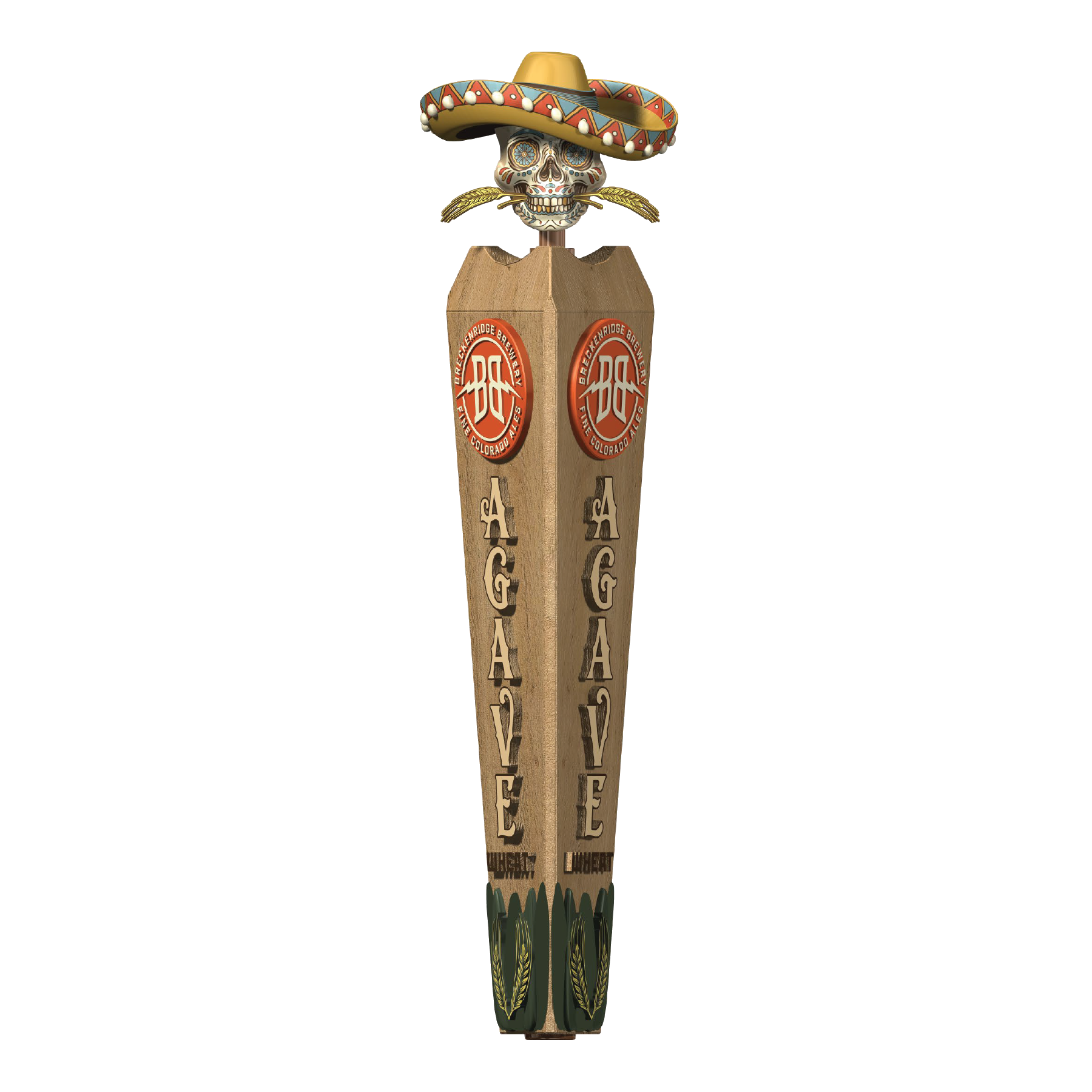 Load image into Gallery viewer, Agave Wheat Tap Handle
