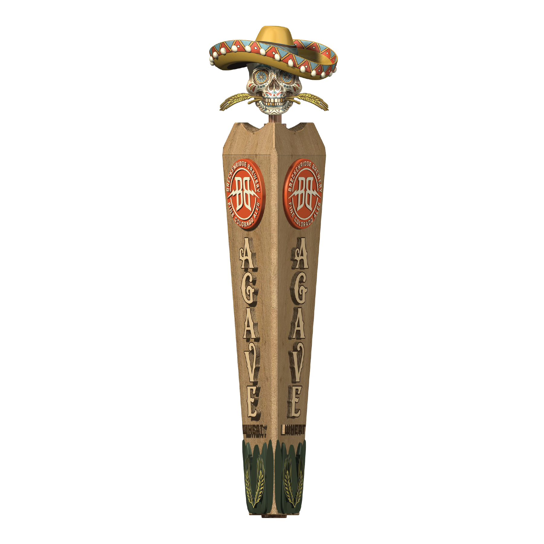 Agave Wheat Tap Handle