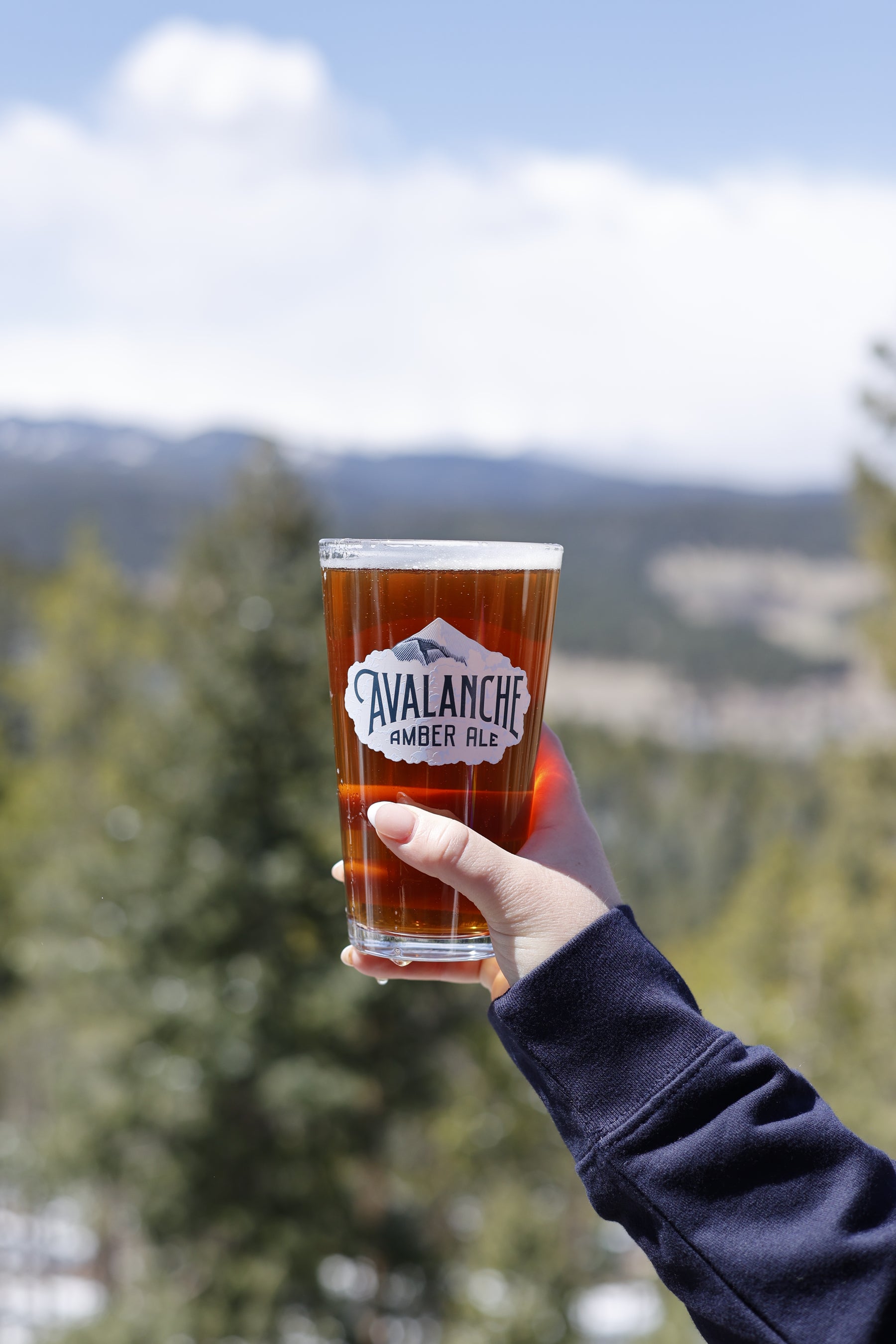 Avalanche Amber Ale Glass