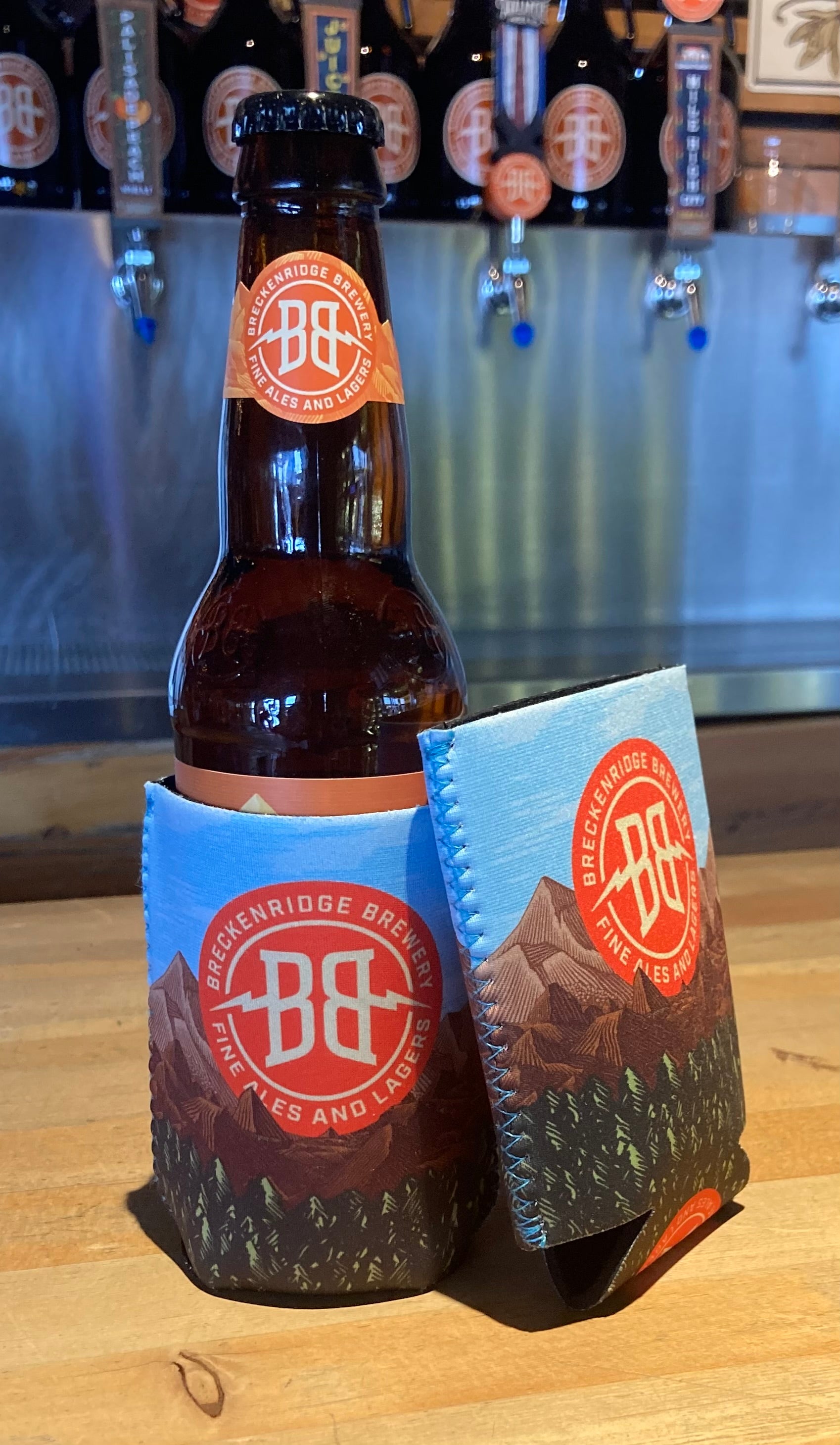 Load image into Gallery viewer, BB Mountain Logo Coozie

