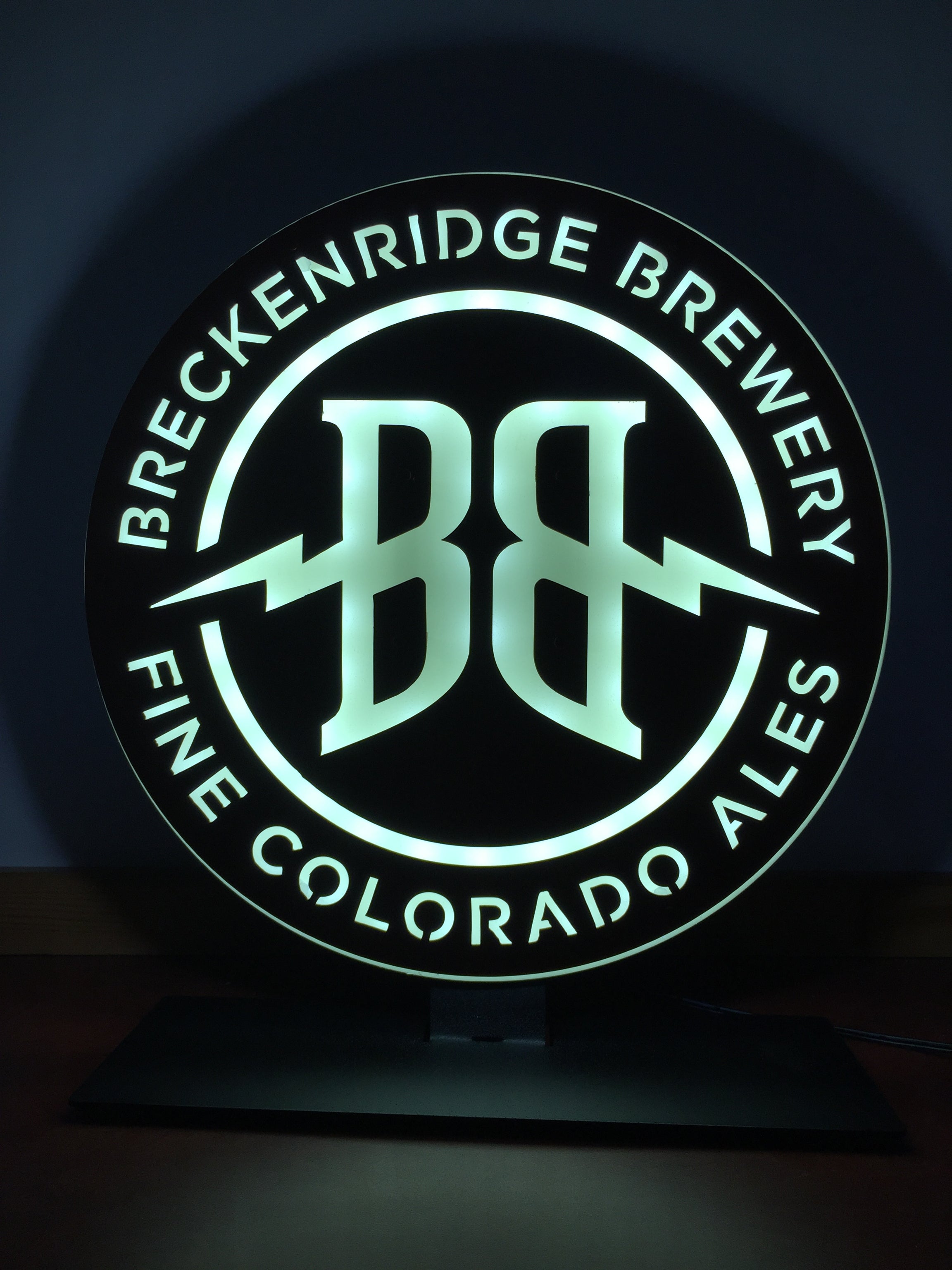 Fru Generel Pacific Mini LED BB Sign – Breckenridge Brewery