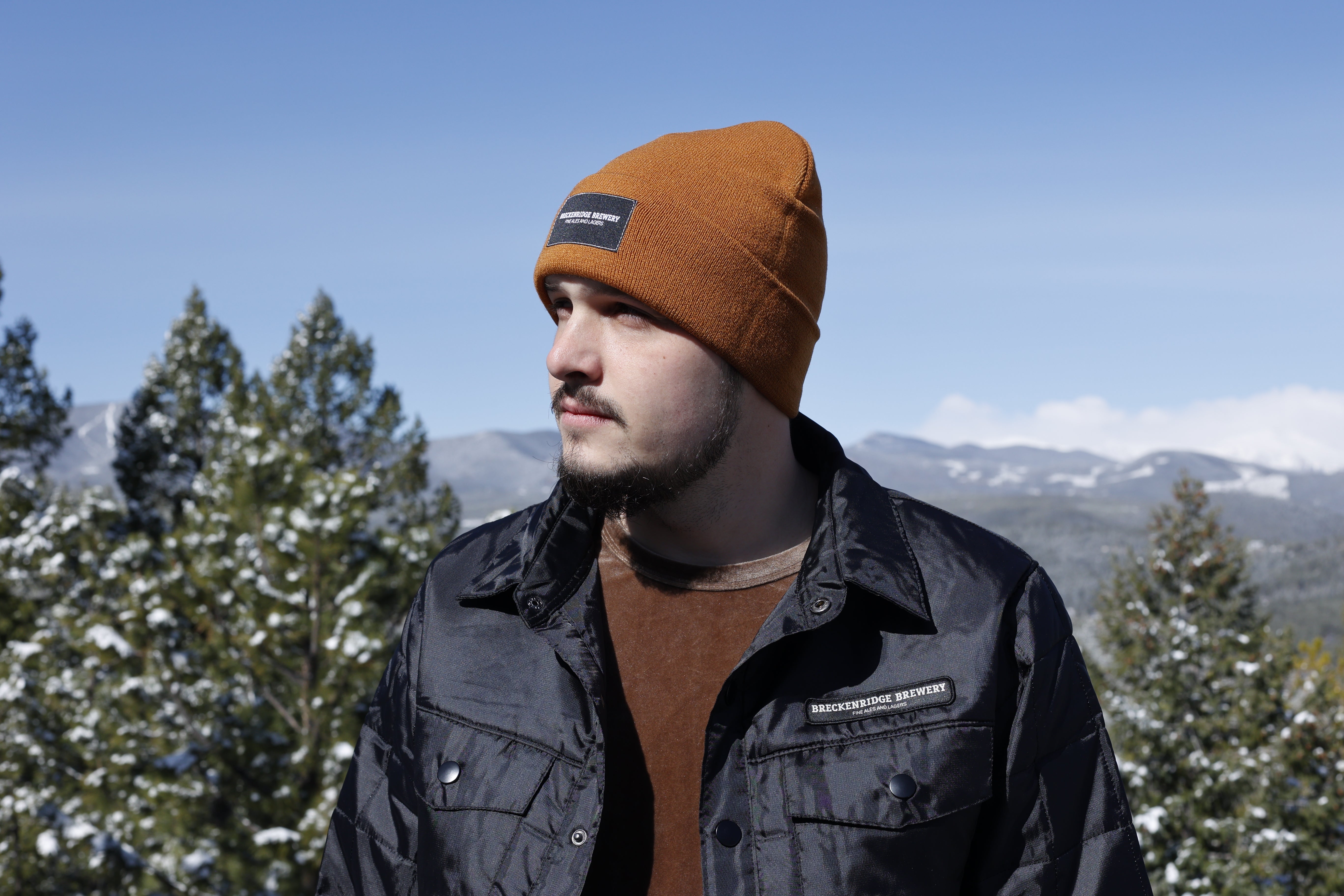 Load image into Gallery viewer, Tan Skull Beanie
