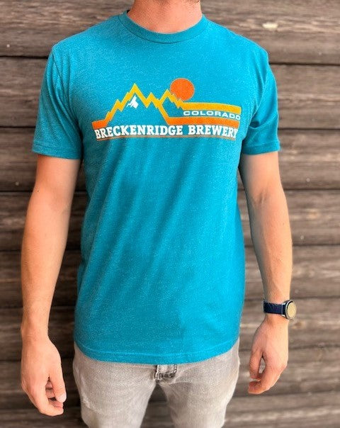Load image into Gallery viewer, Teal Mountain Tee - BBI
